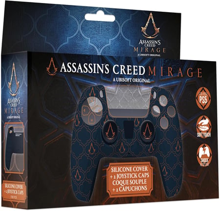 Coque Manette PS4 Custom à l'aérographe assassin's creed