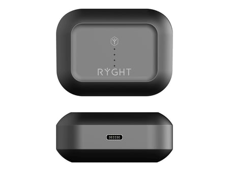 RYGHT MINO In Ear Headset Bluetooth® Stereo Schwarz Mikrofon- Rauschunterdrückung Batterieladeanzeige, Headset, Ladecas kaufen