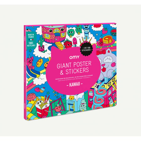 Atlas - Poster à gratter OMY Design and Play pour chambre enfant - Les  Enfants du Design
