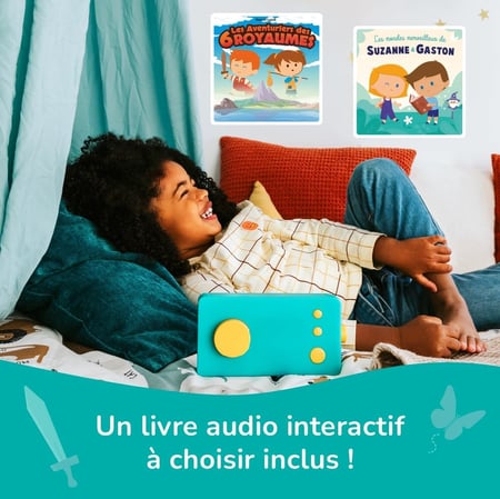 Conteuse pour enfants - Ma Fabrique à Histoires + livre audio de 24 histoires interactives - Lunii
