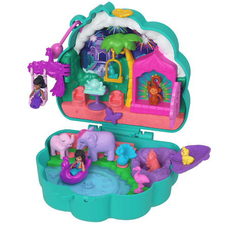 Coffret jardin du paon Polly Pocket Jeux de recre Cultura