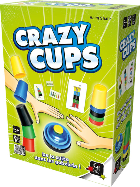 Acheter Crazy Cups Occasion - Jeu de Société - Gigamic - L'Atelier du Jouet