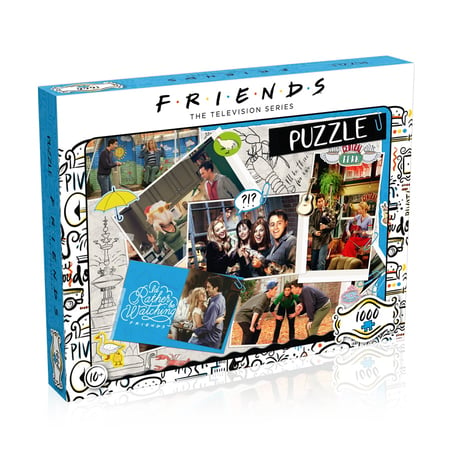 Puzzle 1000 Piezas Friends Grupo Siluetas solo 16,99€ 