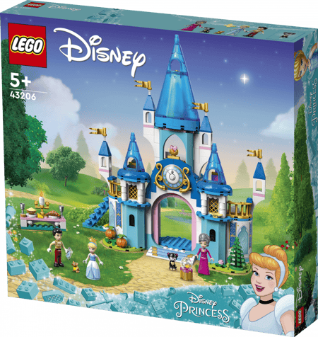 LEGO Disney 43206 Le château de Cendrillon et du prince charmant