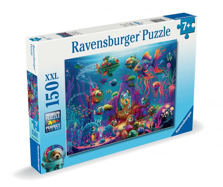 Puzzle XXL 150 pièces - Aliens sous l'eau - Ravensburger