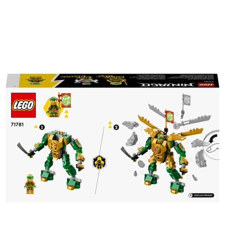 LEGO®-NINJAGO® Le robot Titan de Lloyd Jeu pour Enfant 9 Ans et