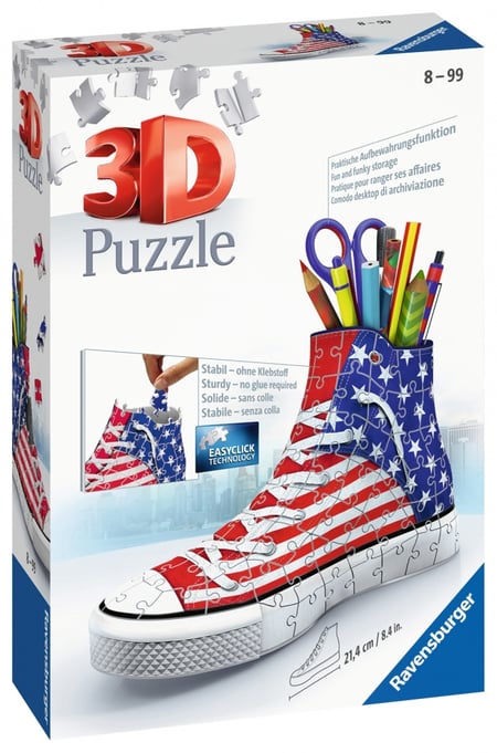 Puzzle 3D Sneaker - American Style - Puzzle 3D