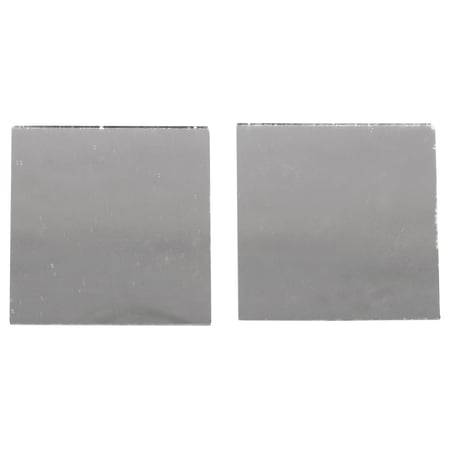 Lot de 50 carrés de mosaïque miroir autocollants Rayher - 2 x 2 cm