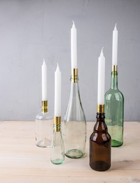 2x verres à boire pour bouteilles Desperados, porte-stylo, bougies de  lumière de thé -  France