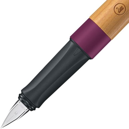 Stylo à plume ligne Art n°4 - le stylo et le bois - Création de