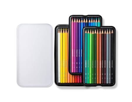 Boîte de crayons de couleur pointe moyenne - STAEDTLER - 175 - 36