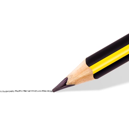 Crayon à technologie noire de type HB, baril triangulaire, nouveauté, pas  besoin de taille-crayon, stylo