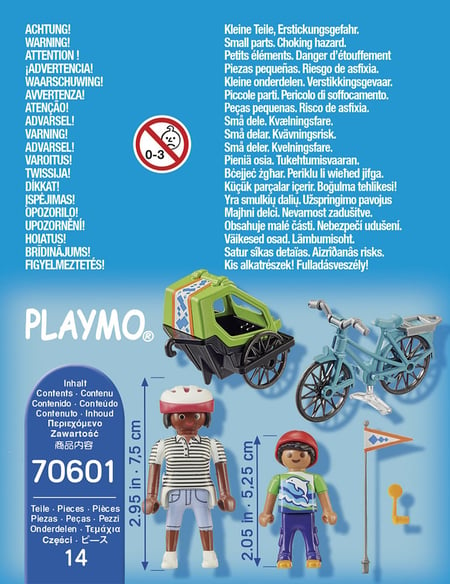 sympa papa vélo playmobil ( sport , vacance ) 0128