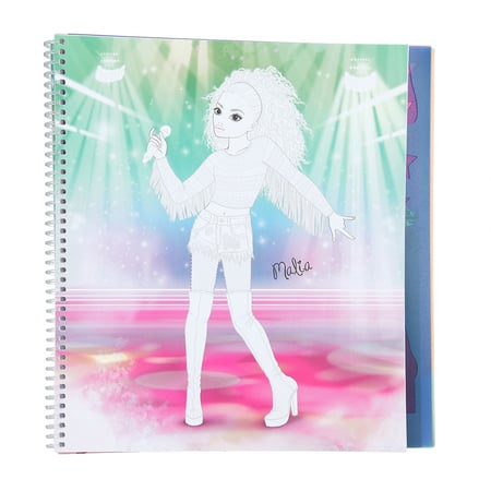 TOPModel - Album de coloriage Ballerina - Plastique créatif - Supports de  dessin et coloriage
