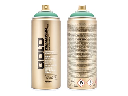 Bombe de peinture Acrylique GOLD Malachite G6130 - 400 ml - Montana