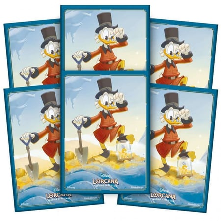 Protège-cartes Lorcana Ravensburger - Picsou - Lot de 65