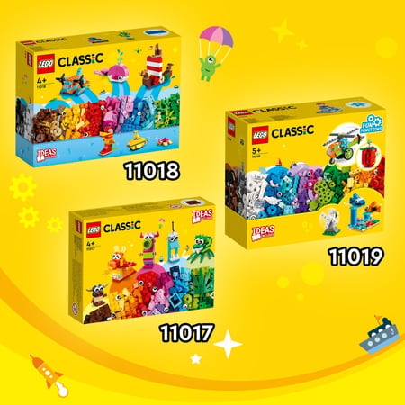 Jeux créatifs dans l'océan - LEGO® Classic - 11018 - Dès 4 ans