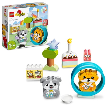 LEGO® DUPLO® Mes 1ers pas - Mes premiers chiot et chaton avec