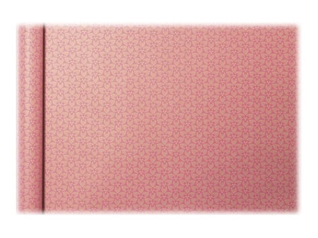 Clairefontaine Knalt - emballage cadeau - 35 cm x 5 m - Rose floral -  papier kraft - 1 rouleau(x)
