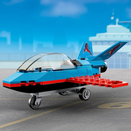 LEGO City L'avion de voltige 60323 LEGO : la boîte à Prix Carrefour