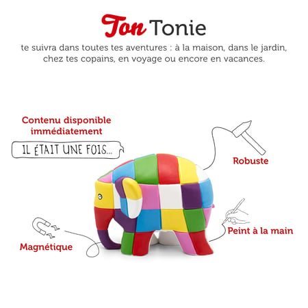 Tonies Elmer (Français) pour Toniesbox