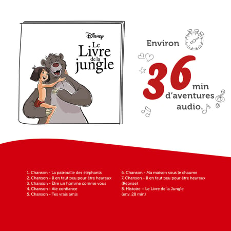 Tonies - Le Livre de la Jungle Tonies : King Jouet, Activités d'éveil  Tonies - Jeux d'éveil