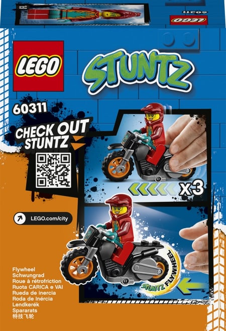 LEGO 60311 La moto de cascade de Feu