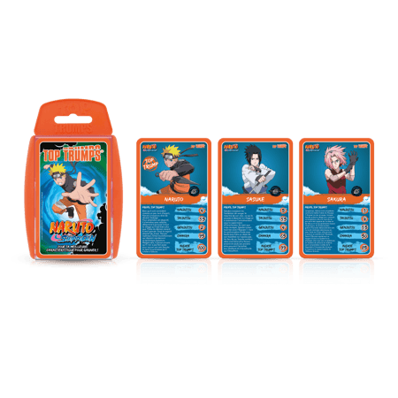 Acheter Jeu de Cartes Top Trumps Naruto Shippuden - Boutique Variantes Paris