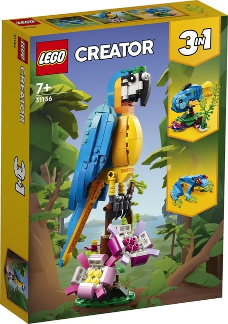 Le perroquet exotique - LEGO® Creator Expert - 31136 - Jeux de construction