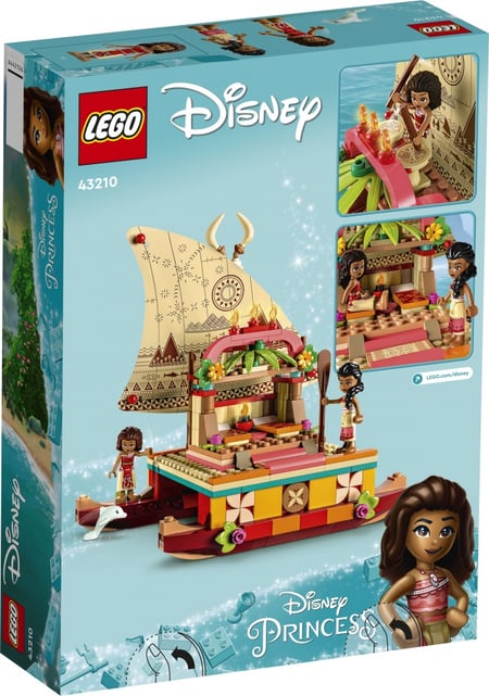 Le bateau d'exploration de Vaiana - LEGO® Disney Princess™ - 43210