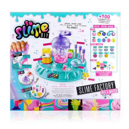 Coffret Slime Factory Canal Toys - Mix & Match - Slime - Pâte à