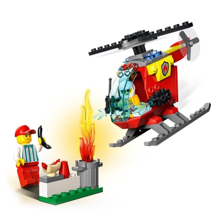 LEGO - L'hélicoptère de secours des pompiers - 5 à 8 ans