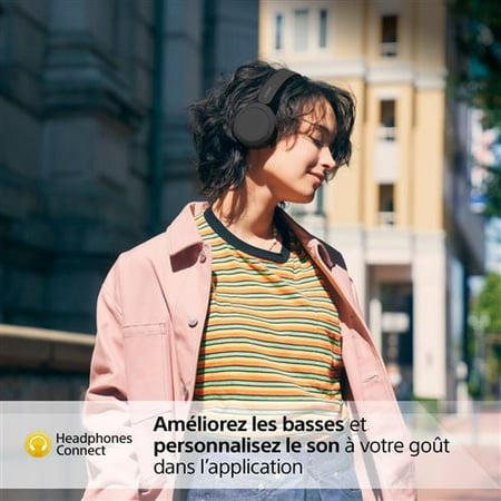 Casque Bluetooth sans Fil WH-CH520.CE7 - Multipoint - Micro Intégré