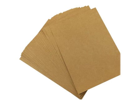 20 feuilles papier et carton kraft à motifs A4 120g/230g : Chez