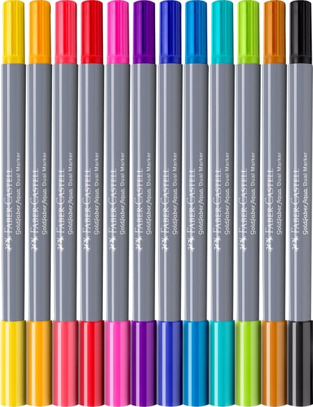 Faber-Castell – Feutres Goldfaber Sketch Marker – Set N°1 Romantic Manga Pas Cher | Bureau Vallée