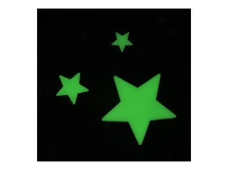 Pack de 24 étoiles Phosphorescentes