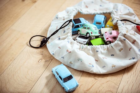 6 Pièces Voiture Bebe 1 2 3 Ans garçons Filles,Petite Voiture Enfant Jouet  Press and go avec Sac de Rangement,Jouet Voiture