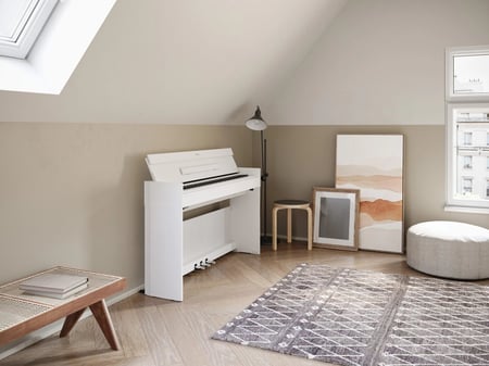 Yamaha ARIUS YDP-S55 - Piano numérique - 88 touches - Blanc