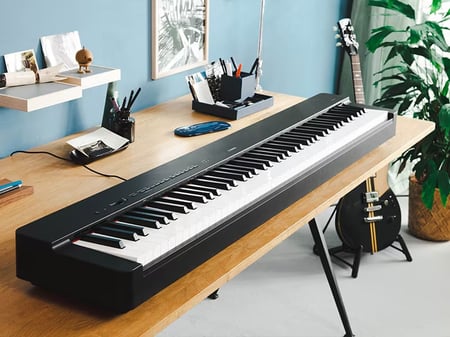 Pack Yamaha P-125a noir - Piano numérique - 88 touches + stand en