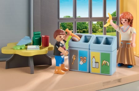Playmobil® - Bus scolaire - 71329 - Playmobil® City Life - Figurines et  mondes imaginaires - Jeux d'imagination