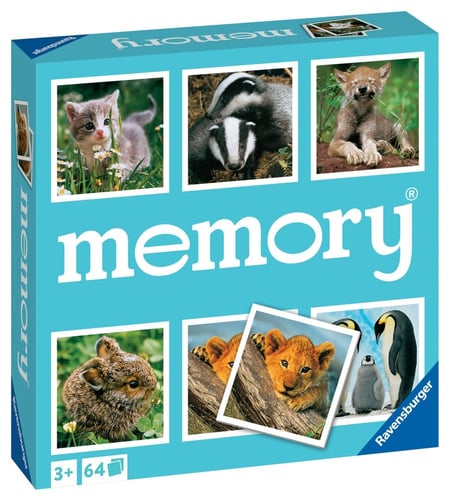 Ravensburger 3 Jeux De Mémoire Nature - Memory Pour Enfants Dès 4 Ans