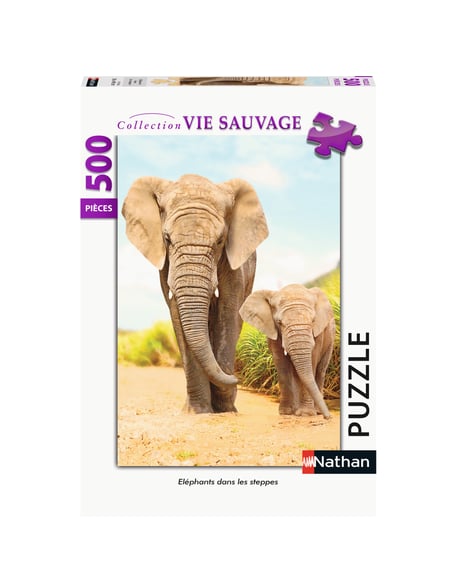 Nathan puzzle 30 p - Les animaux de la savane