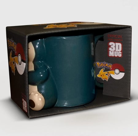 Mug 3D 350ml - Pokemon / Ronflex - Tasses et gourdes jeux vidéo - Produits  dérivés jeux vidéo - Autour du jeu vidéo