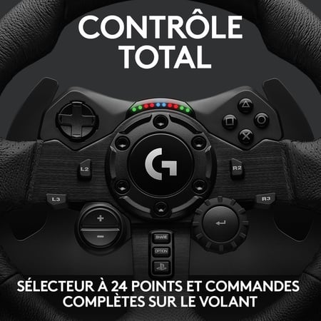 Volant et pédalier pour PS4 / PC Logitech - G923 - Volants Gaming - Boutique  Gamer