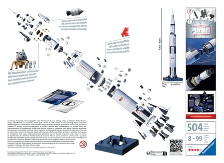 Reproduction murale - Fusée dans l'espace