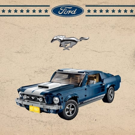 Ford Mustang - LEGO® Creator - 10265 - Jeux de construction