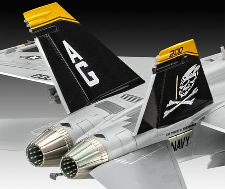 Maquette avion Revell F14A Black Tomcat Model Set - coffret contenant la
