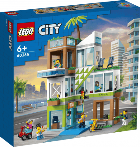 Lego®city 60365 - l'immeuble d'habitation, jeux de constructions &  maquettes