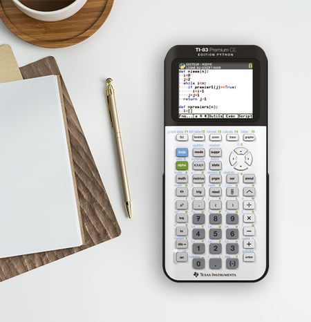 Calculatrice TI-83 Premium CE Edition Python ✔️ 73,95 €