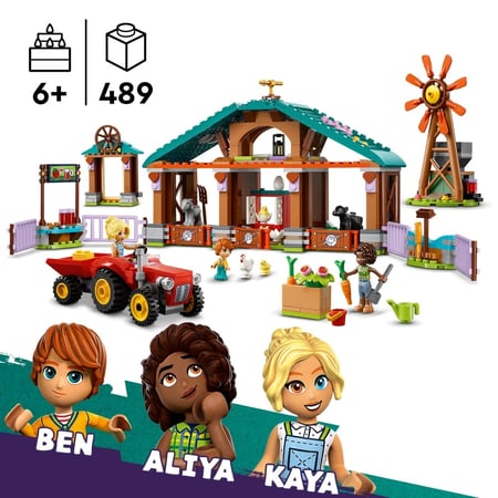 Le refuge des animaux de la ferme Lego Friends 42617 - La Grande Récré